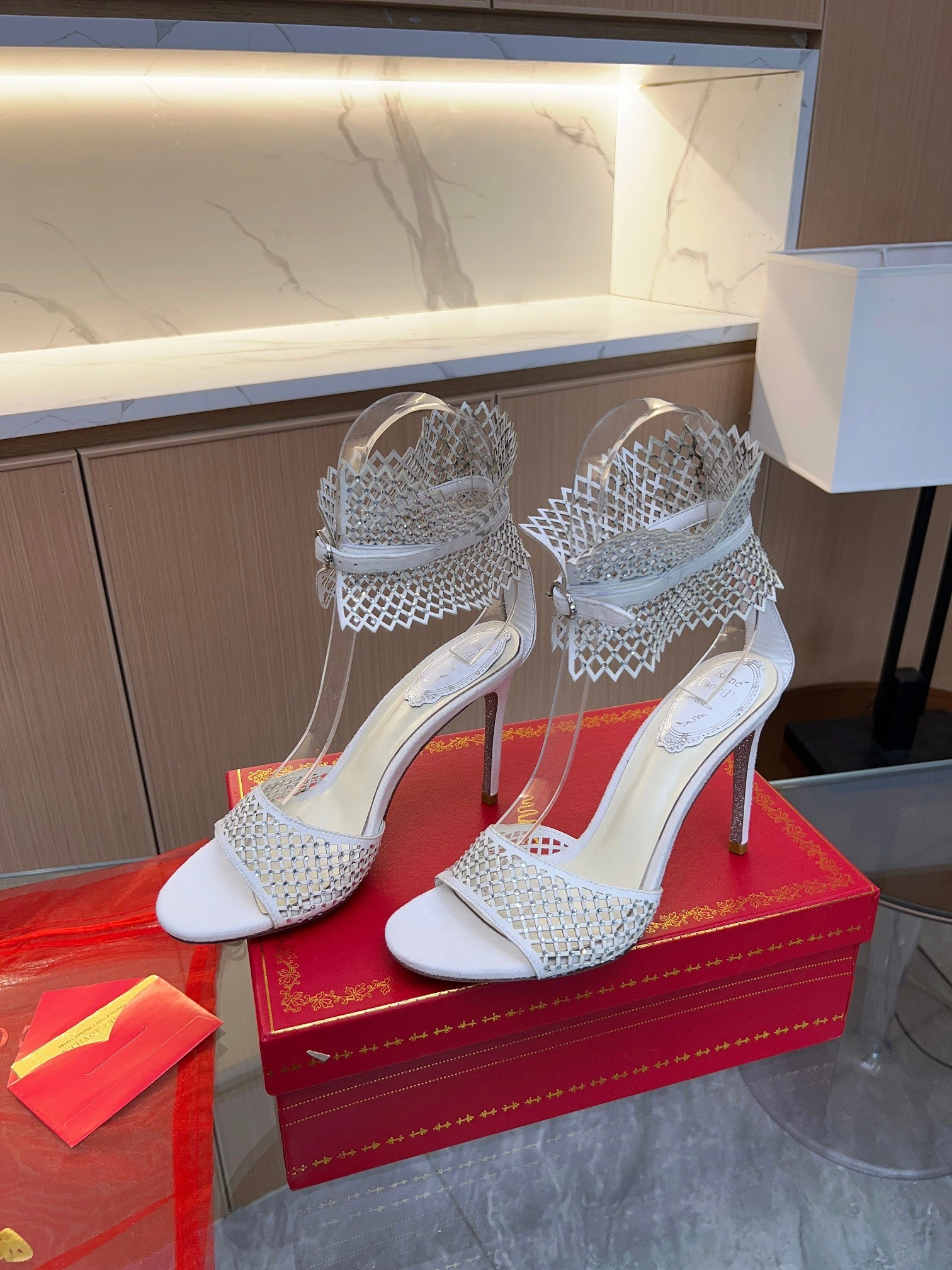 COCO-- R595 C11897-105-C001-V741 Heel height：9.5CM sheepskin item:D-X000F2840